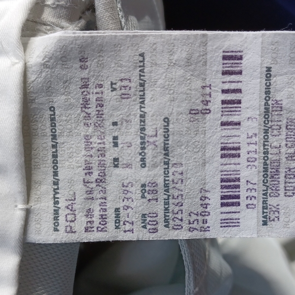 Hugo Boss Green Label "Poal" Polished Twill Chino Pant- Sz. XL - Picture 10 of 12